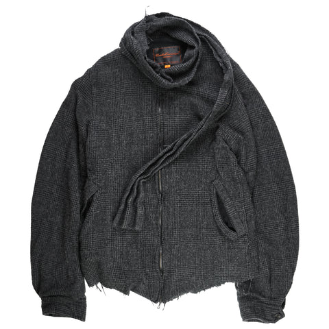 AW06 Distressed Scarf Jacket