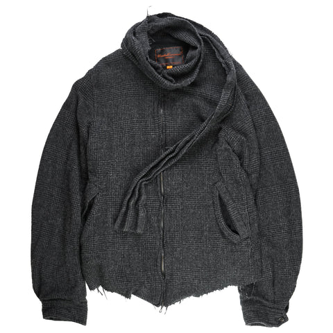 AW06 Distressed Scarf Jacket