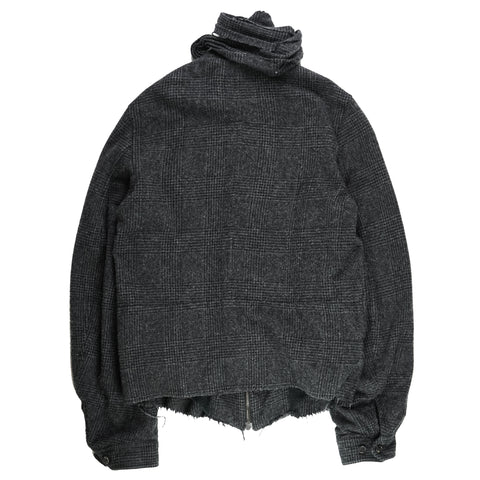 AW06 Distressed Scarf Jacket