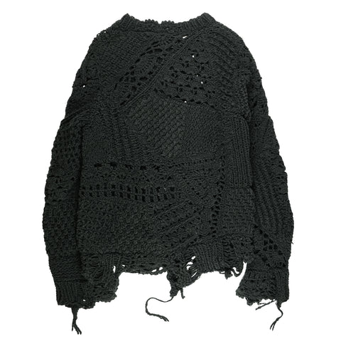 SS/AW03 Destroyed Grunge Knit Sweater