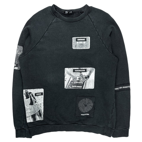 SS05 Avant-Garde Patched Sweatshirt