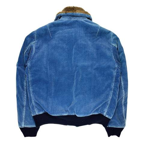 90's Corduroy Fur Bomber