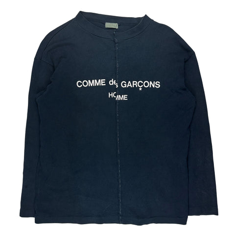 AD1993 Navy Distressed Split Logo Long Sleeve