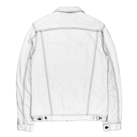 SS02 Contrast Stitch Trucker Jacket