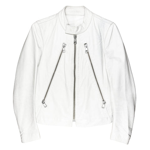 SS04 5-Zip Leather Jacket