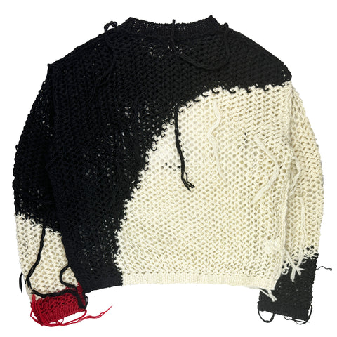 Distressed Knit Sweater