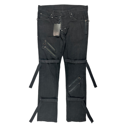 AW06 Cropped Bondage Pants