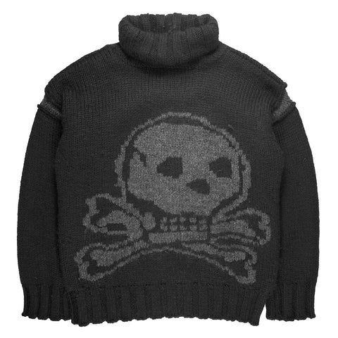 AW03 Skull Knit Turtleneck