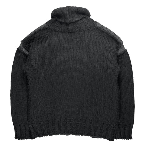 AW03 Skull Knit Turtleneck