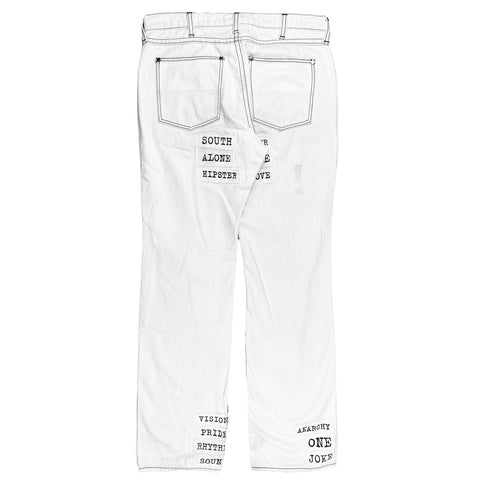 SS02 Text Contrast Jeans
