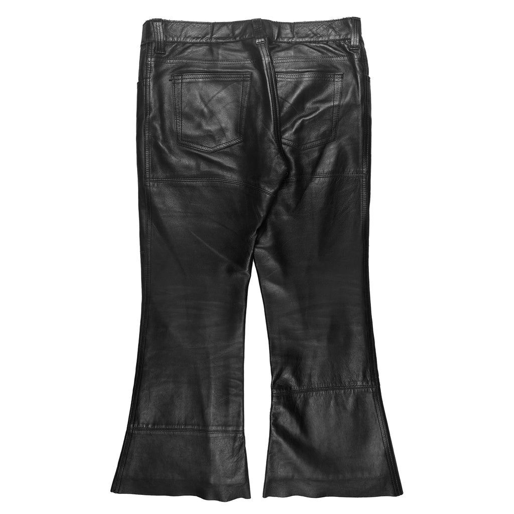 Ad2002 Flared Leather Pants Faust