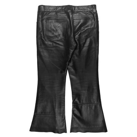 AD2002 Flared Leather Pants