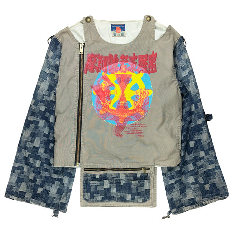 "Destroy" Boro Muslin