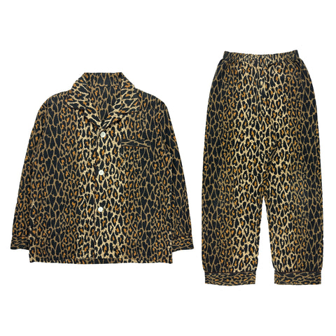 SS/AW03 Crying Heart Leopard Pajama Set