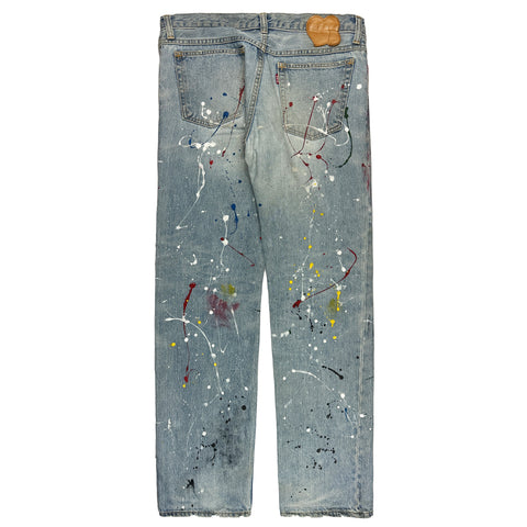 SS06 Paint Splatter Jeans