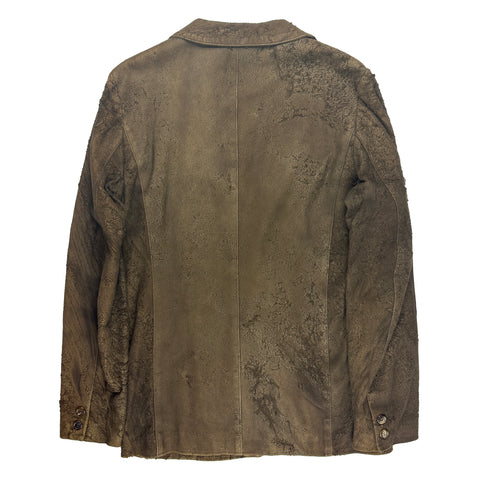 AW02 "Groupie" Blistered Lambskin Blazer