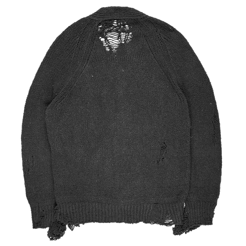 SS/AW03 Distressed Cardigan