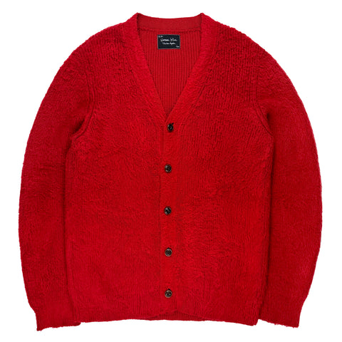 SS/AW03 Red Mohair Cardigan