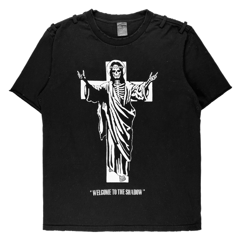 SS06 Skeleton Jesus Tee