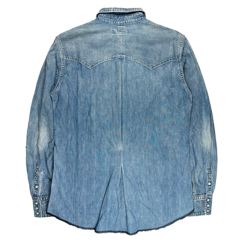 SS04 Western Denim Button Up