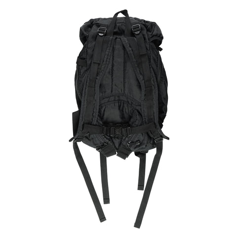 AD2002 Black Parachute Backpack