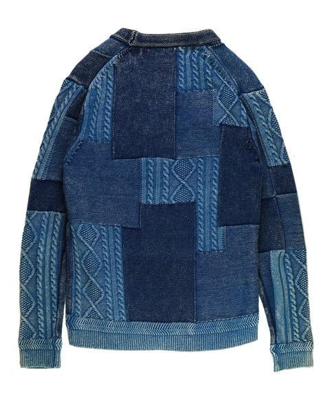 Boro Patchwork Cardigan