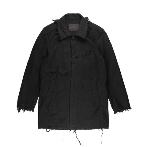 AW03 Distressed Stitched Coat