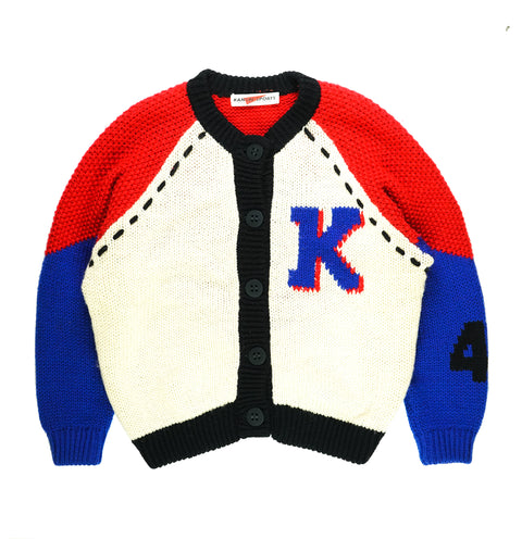 80's Hockey Cardigan