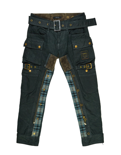 AW08 Oil Waxed Bondage Cargo Pants