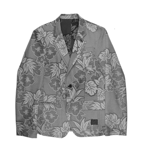 AD2010 Monochrome Floral Blazer
