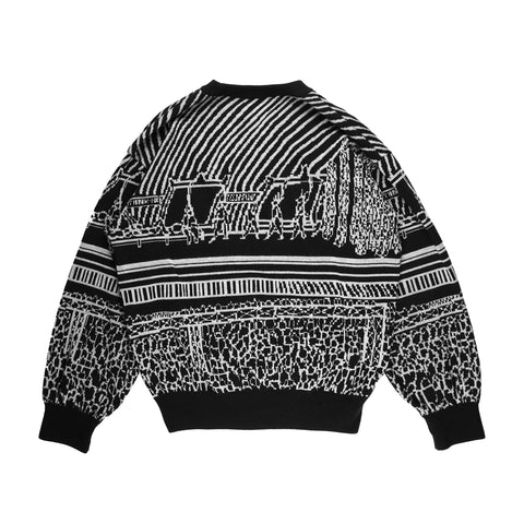 80's Tomio Mohri Runway Sweater