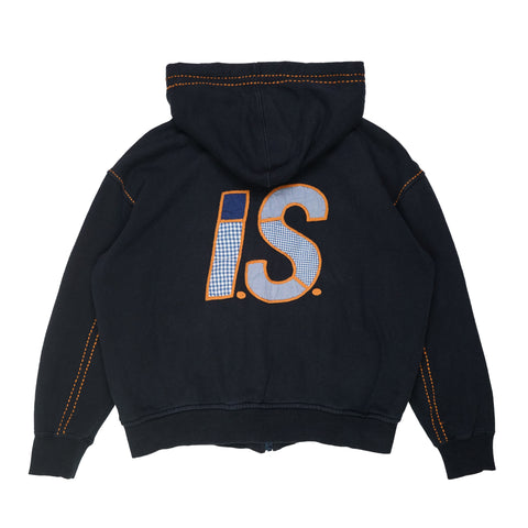 80's I.S. Patchwork Logo Hoodie