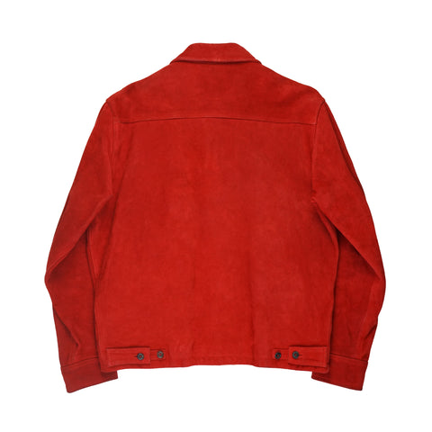 Red Label Suede Trucker
