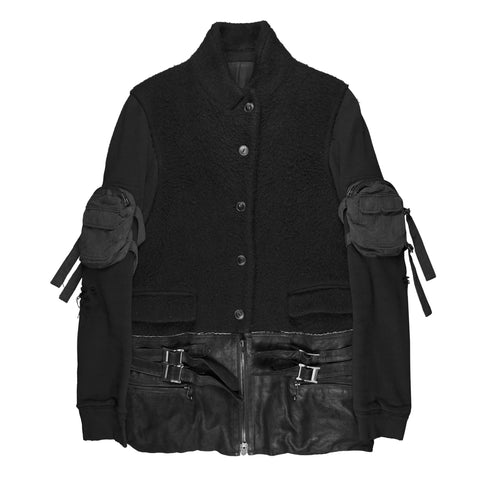AW05 Altered Hybrid Suede Jacket