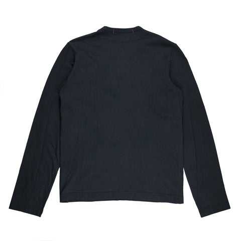 AD2002 Jeweled Crossbones & Skull Long Sleeve