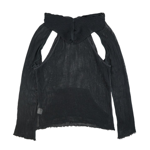 SS03 Mesh Cutout Hoodie