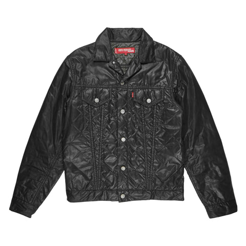 AD2005 Black Padded Trucker