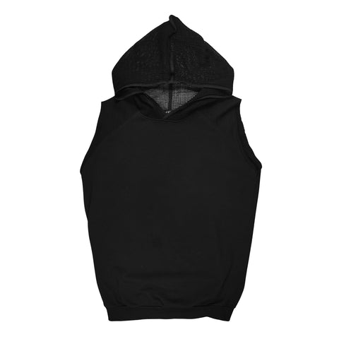 SS03 Mesh Cutoff Hoodie