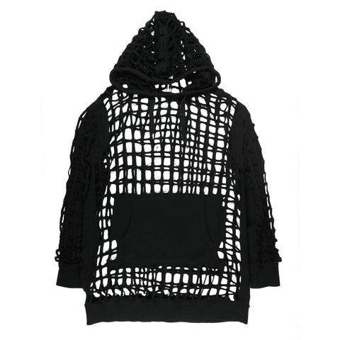 Oversized Cutout Hoodie