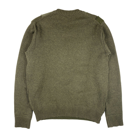 AD2006 Green Patchwork Sweater