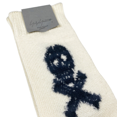 AW94 Skull & Crossbones Knit Socks
