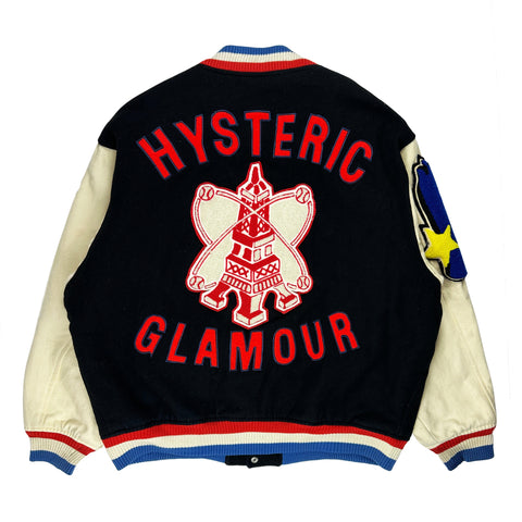 90's Paris Varsity Jacket