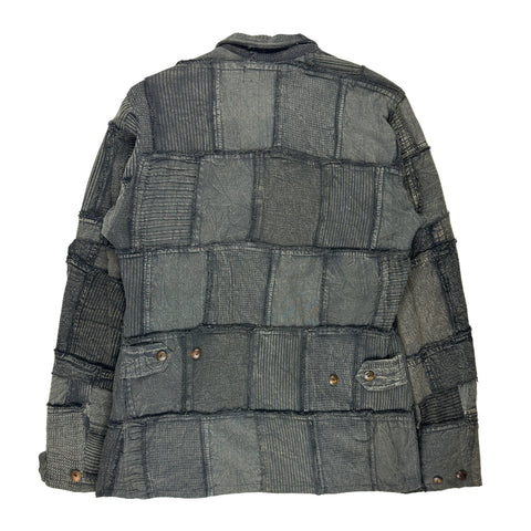 Patchwork Boro Button Up