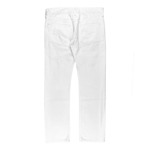 AD2002 White Jeweled Denim