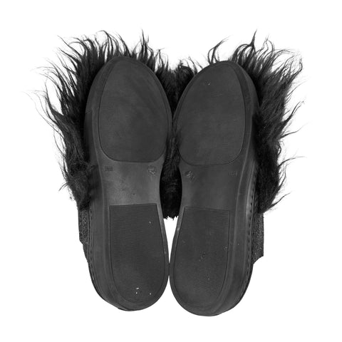 Furry Slip-Ons