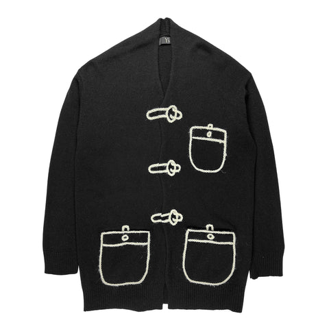 Knit Applique Cardigan