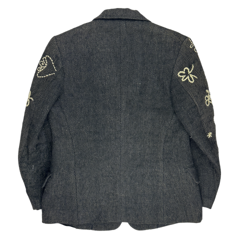 AW95 Embroidered Wool Blazer