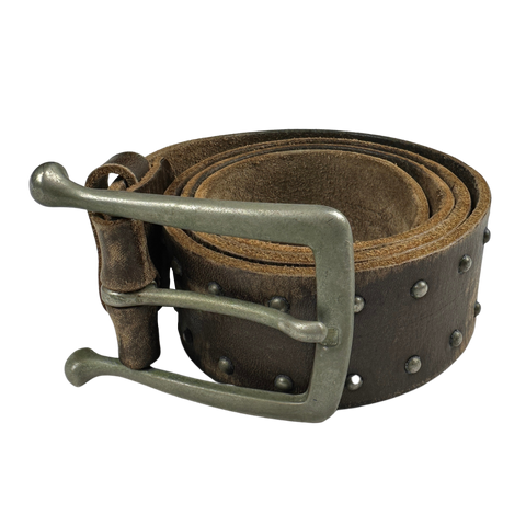 Studded Leather Belt
