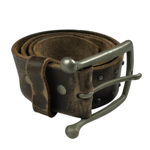 Studded Leather Belt