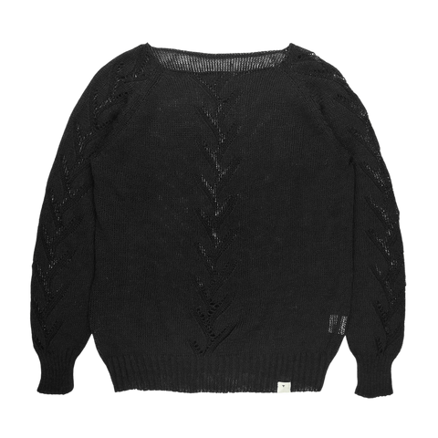 Black Knit Sweater